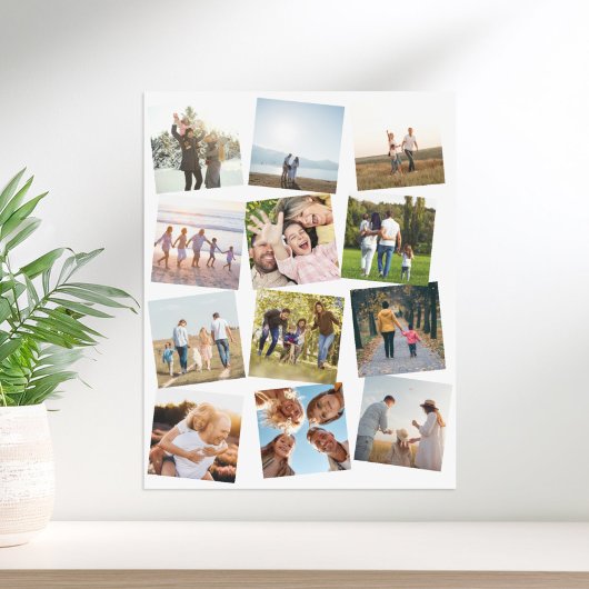 Erstellen Sie Ihre eigene Personalisierte 12-FotoC Poster