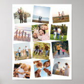 Erstellen Sie Ihre eigene Personalisierte 12-FotoC Poster (Vorne)