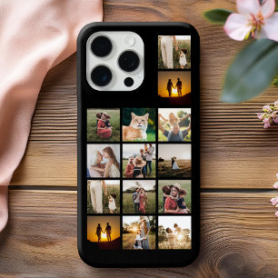 Erstellen Sie Ihre eigene personalisierte 14-Foto- iPhone 15 Pro Max Hülle