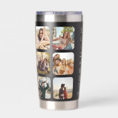 Erstellen Sie Ihre eigene Personalisierte 15-FotoC Thermobecher (Rückseite)