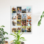 Erstellen Sie Ihre eigene Personalisierte 16-FotoC Leinwanddruck<br><div class="desc">Erstellen Sie Ihre eigene Foto Collage Leinwand Wandkunst mit 16 Ihrer Lieblingsfotos.</div>