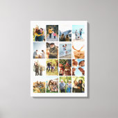 Erstellen Sie Ihre eigene Personalisierte 16-FotoC Leinwanddruck (Vorderseite)