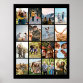 Erstellen Sie Ihre eigene Personalisierte 16-FotoC Poster (Vorne)