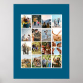Erstellen Sie Ihre eigene Personalisierte 16-FotoC Poster (Vorne)