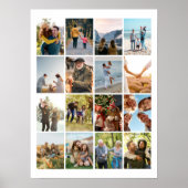 Erstellen Sie Ihre eigene Personalisierte 16-FotoC Poster (Vorne)