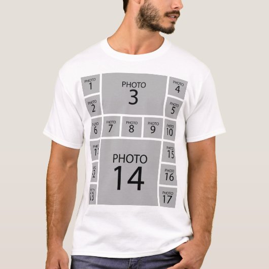 Erstellen Sie Ihre eigene Personalisierte 17-FOTOK T-Shirt (Vorderseite)