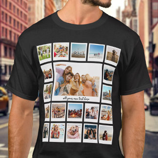 Erstellen Sie Ihre eigene Personalisierte 20-FotoC T-Shirt
