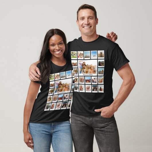 Erstellen Sie Ihre eigene Personalisierte 20-FotoC T-Shirt (Unisex)