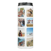 Erstellen Sie Ihre eigene Personalisierte 20-FotoC Thermosbecher (Rückseite)