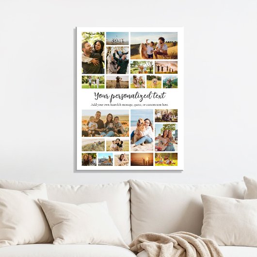 Erstellen Sie Ihre eigene Personalisierte 22-FotoC Leinwanddruck