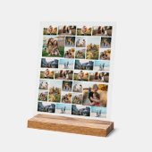 Erstellen Sie Ihre eigene Personalisierte 32-FotoC Acrylschild (Winkel)