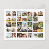 Erstellen Sie Ihre eigene Personalisierte 35-FotoC Postkarte (Vorderseite)