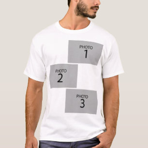 Erstellen Sie Ihre eigene Personalisierte 3-FOTOKO T-Shirt