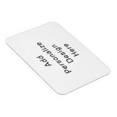 erstellen Sie Ihre eigene personalisierte 3" x 4" Magnet (Rechte Seite)