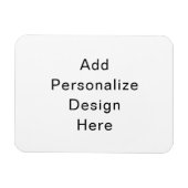erstellen Sie Ihre eigene personalisierte 3" x 4" Magnet (Horizontal)