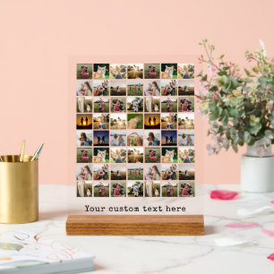 Erstellen Sie Ihre eigene Personalisierte 56-FotoC Acrylschild