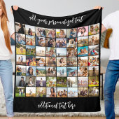 Erstellen Sie Ihre eigene Personalisierte 56-FotoC Fleecedecke