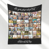 Erstellen Sie Ihre eigene Personalisierte 56-FotoC Fleecedecke