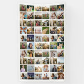 Erstellen Sie Ihre eigene Personalisierte 60-FotoC Banner (Vertikal)