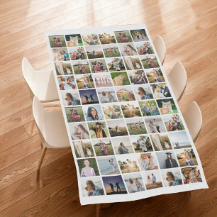 Erstellen Sie Ihre eigene Personalisierte 60-FotoC Tischdecke