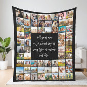 Erstellen Sie Ihre eigene Personalisierte 64-FotoC Fleecedecke