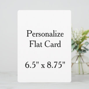 Erstellen Sie Ihre eigene personalisierte 6,5" x 8