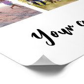 Erstellen Sie Ihre eigene Personalisierte 7-FotoCo Poster (Ecke)