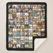 Erstellen Sie Ihre eigene Personalisierte 90-FotoC Sherpadecke (Vorderseite)