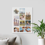 Erstellen Sie Ihre eigene Personalisierte 9-FotoCo Künstlicher Leinwanddruck<br><div class="desc">Erstellen Sie Ihre eigenen personalisierten Foto Collage Imitats Leinwand mit 9 Ihrer Lieblingsfotos drucken.</div>
