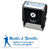 Erstellen Sie Ihre eigene Personalisierte Adressba Permastempel (Beispiel)