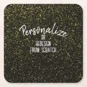 Erstellen Sie Ihre eigene Personalisierte Benutzer Rechteckiger Pappuntersetzer (Vorderseite)