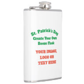 Erstellen Sie Ihre eigene Personalisierte Booklask Flachmann (Rechts)