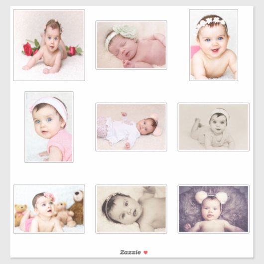 Erstellen Sie Ihre eigene Personalisierte Cut Out Aufkleber (Blatt)