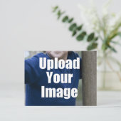 Erstellen Sie Ihre eigene Personalisierte Foto-Tas Postkarte (Stehend Vorderseite)