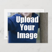 Erstellen Sie Ihre eigene Personalisierte Foto-Tas Postkarte (Vorne/Hinten)