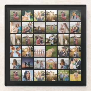 Erstellen Sie Ihre eigene Personalisierte FotoColl Glasuntersetzer
