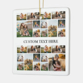 Erstellen Sie Ihre eigene Personalisierte FotoColl Keramikornament (Links)
