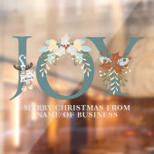 Erstellen Sie Ihre eigene Personalisierte Freude W Fensteraufkleber (Blatt 2)