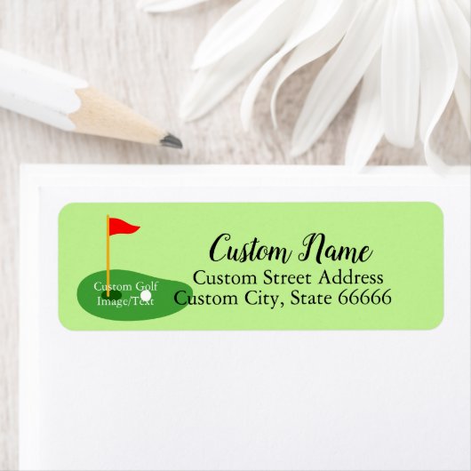 Erstellen Sie Ihre eigene Personalisierte Golf-Rüc (Insitu)