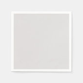 Erstellen Sie Ihre eigene Personalisierte Hochzeit Serviette (Vorderseite)