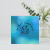 Erstellen Sie Ihre eigene Personalisierte Karte (Stehend Vorderseite)