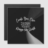 Erstellen Sie Ihre eigene Personalisierte Magnetka Magnetkarte (Vorne/Hinten)