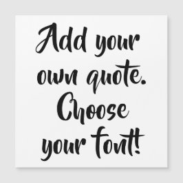 Erstellen Sie Ihre eigene personalisierte Magnetka Magnetkarte