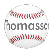 Erstellen Sie Ihre eigene Personalisierte Minimali Baseball (Rückseite)