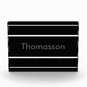 Erstellen Sie Ihre eigene Personalisierte Minimali Fotoblock (Vorderseite)