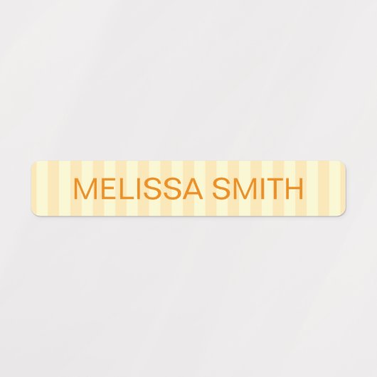 Erstellen Sie Ihre eigene Personalisierte Namensfa Etiketten (Design 1)