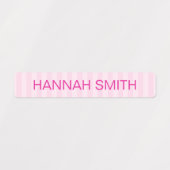 Erstellen Sie Ihre eigene Personalisierte Namensfa Etiketten (Design 2)