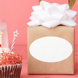 Erstellen Sie Ihre eigene personalisierte Ovaler Aufkleber