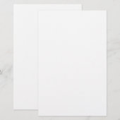 Erstellen Sie Ihre eigene Personalisierte Stationi Briefpapier (Vorne/Hinten)