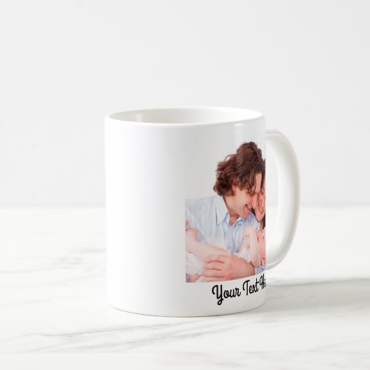 Erstellen Sie Ihre eigene Personalisierte Text- un Kaffeetasse (VorderseiteRechts)